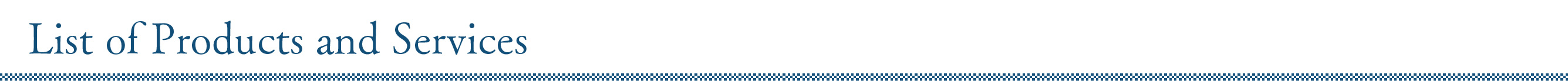 輸出代行商品一覧